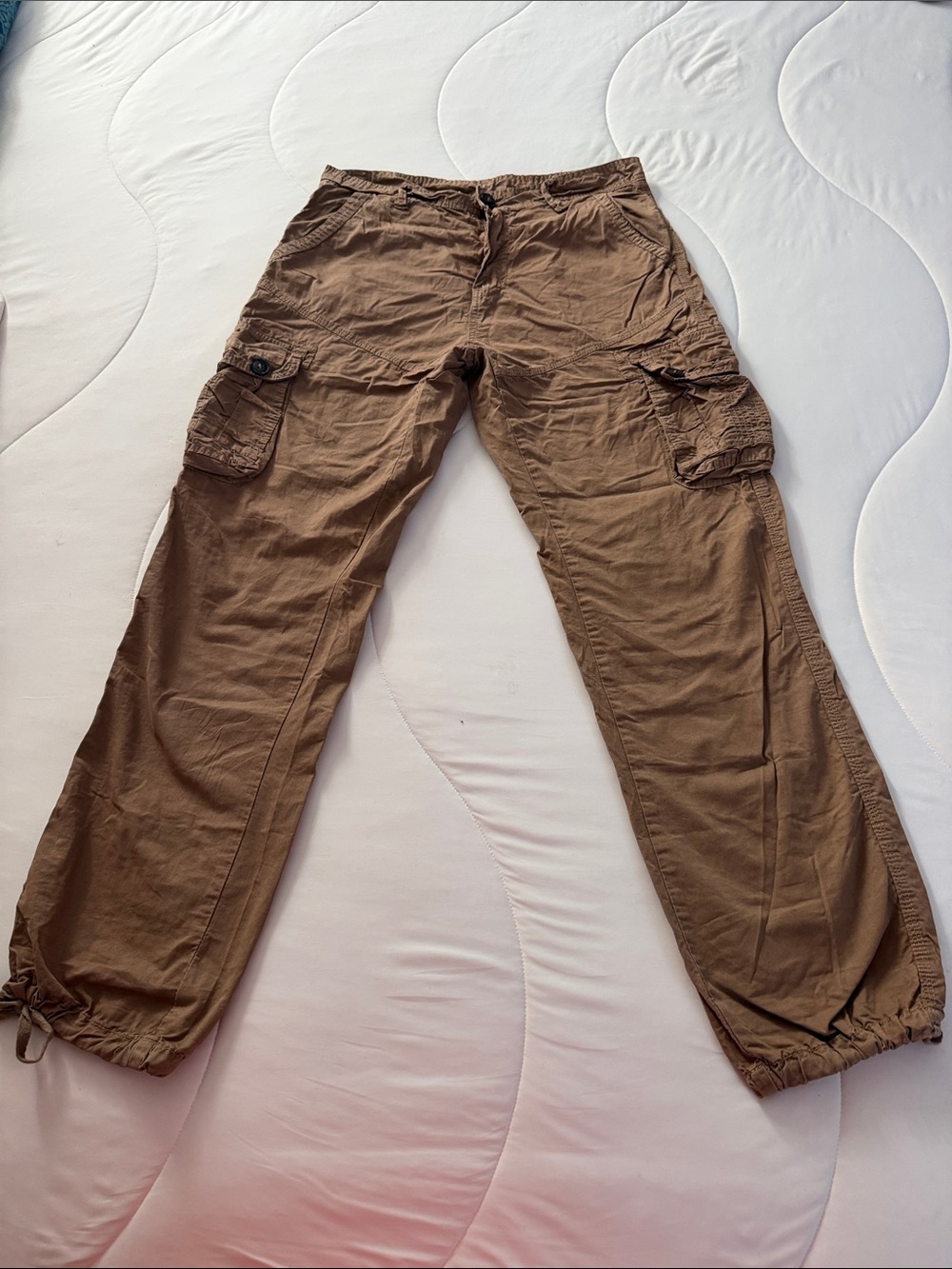 Men's Cargo Pants in Brown – Casual Utility Style
